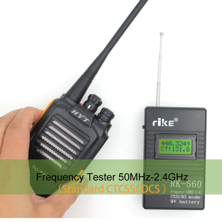 Frequency Counter RK560 50MHz2.4GHz Portable Frequency Tester RK560