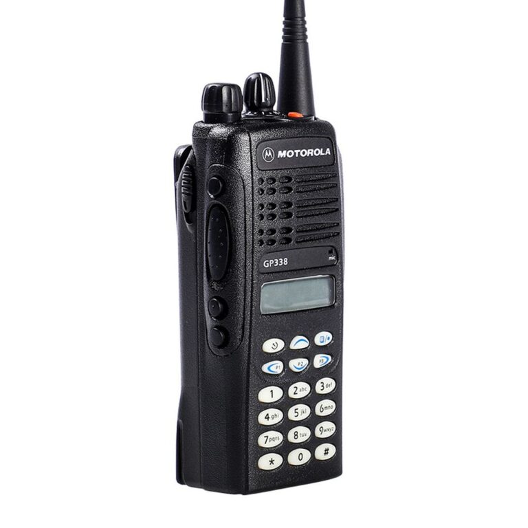 Motorola GP338 Two Way Radio UHF VHF Handheld Walkie Talkie Phone