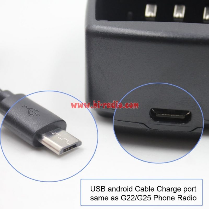 New Charger Docking for F22 F25 8S ZELLO PTT Walkie Talkie Mobile Phone - Image 4