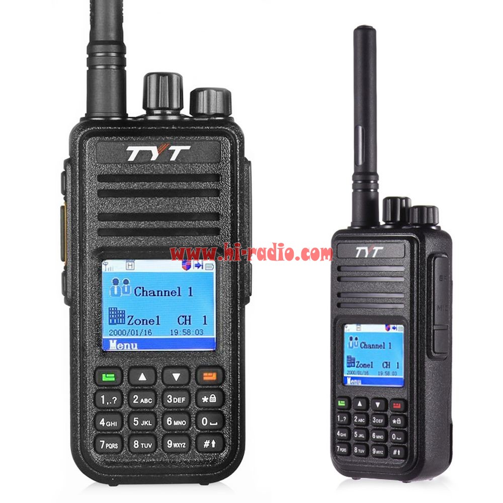 TYT MD-380 UHF DMR 1000CH 2000mAh 5W Radio USB CABLE Tytera 