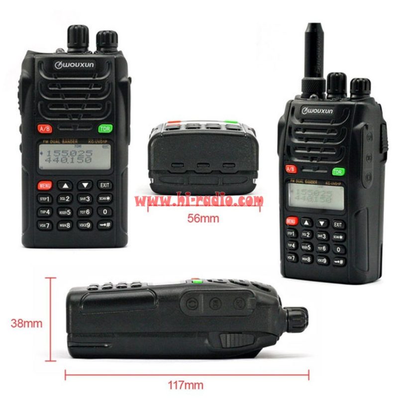 Dual Band Multifunctional KG-UVD1P Wouxun KG UVD1P 136-174/420-520MHz DTMF UHF VHF Dual Display Dual Standby - Image 2