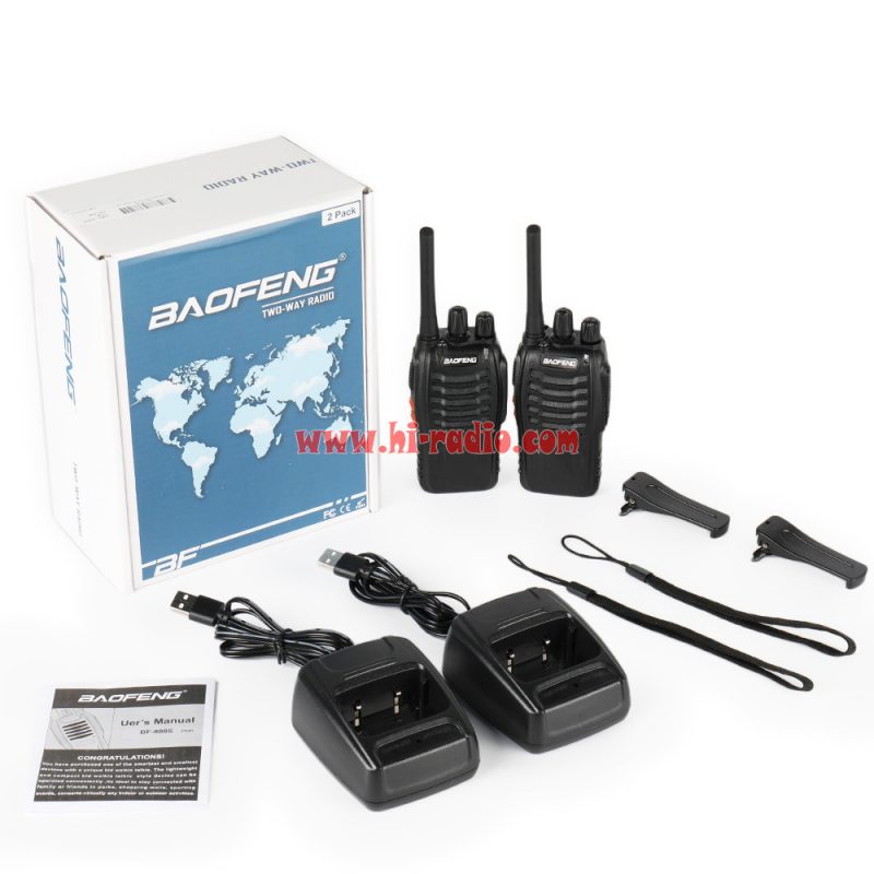 4 PCS Baofeng BF-88E PMR Walkie Talkie UHF 446 MHz for EU User - Image 3