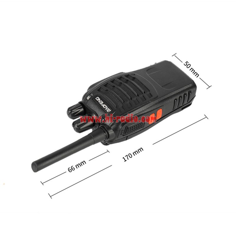 4 PCS Baofeng BF-88E PMR Walkie Talkie UHF 446 MHz for EU User - Image 5