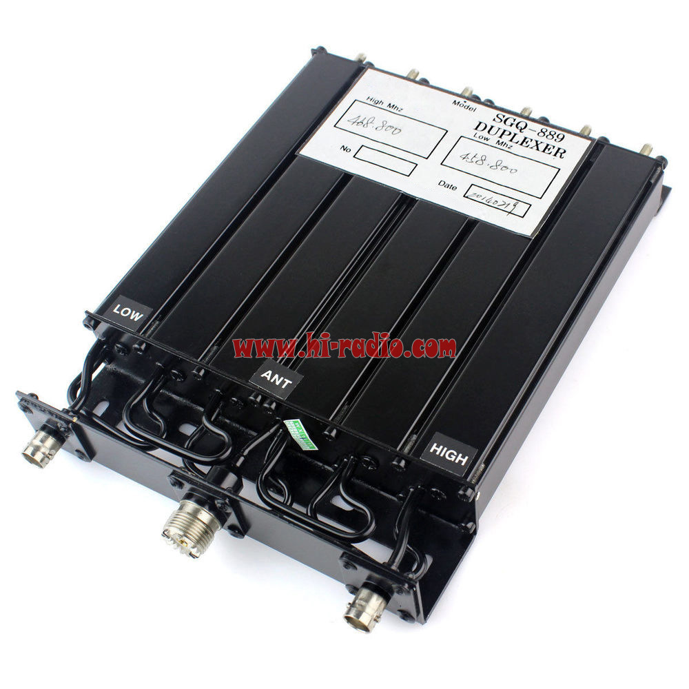 25W 6 Cavity UHF Duplexer SL16/UHF-M Connector 380-470MHz for Motorola Repeater 