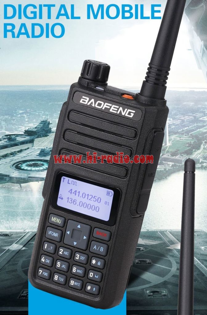 2PCS 2019 Baofeng DM1801 DM-1801 DMR Tier1 Tier2 Tier II Dual Time Slot ...