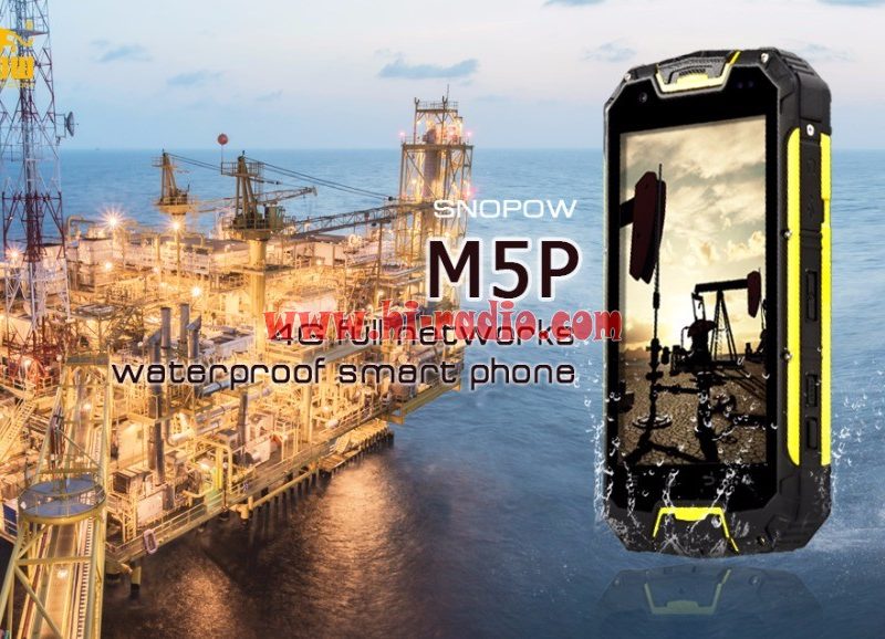Snopow M5P IP68 Waterproof Full Networks 4G Rugged Smartphone PTT Walkie Talkie