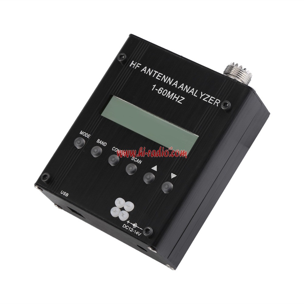PC software 2019 ANT SWR Antenna Analyzer Meter For Ham Radio Hobbists 