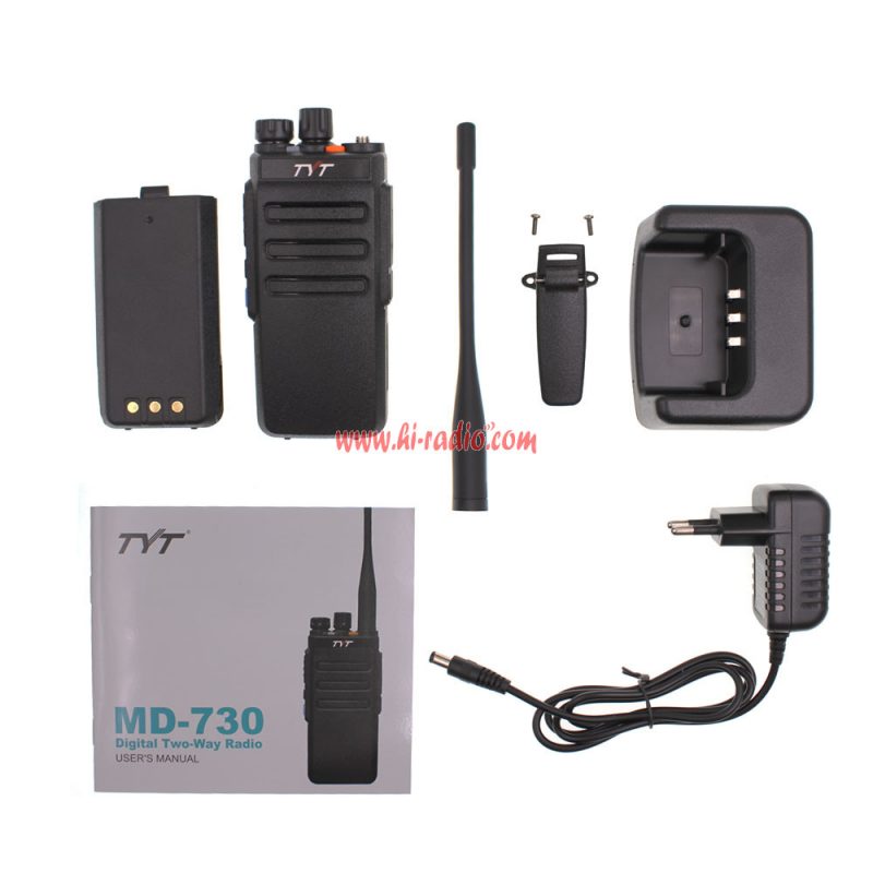 TYT MD-730 Digital Intercom Tier 1&2 Dual Band DMR Radio - Image 4