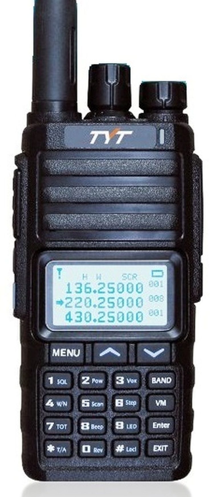 TYT TH-350 Tri-band Ham Radio VHF / UHF / 220 Mhz - Walkie-Talkie