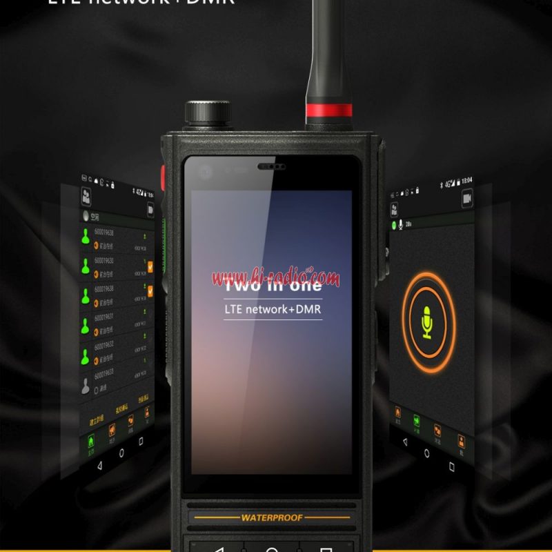Upgraded Runbo E81 DMR Phone 4G Walkie Talkie