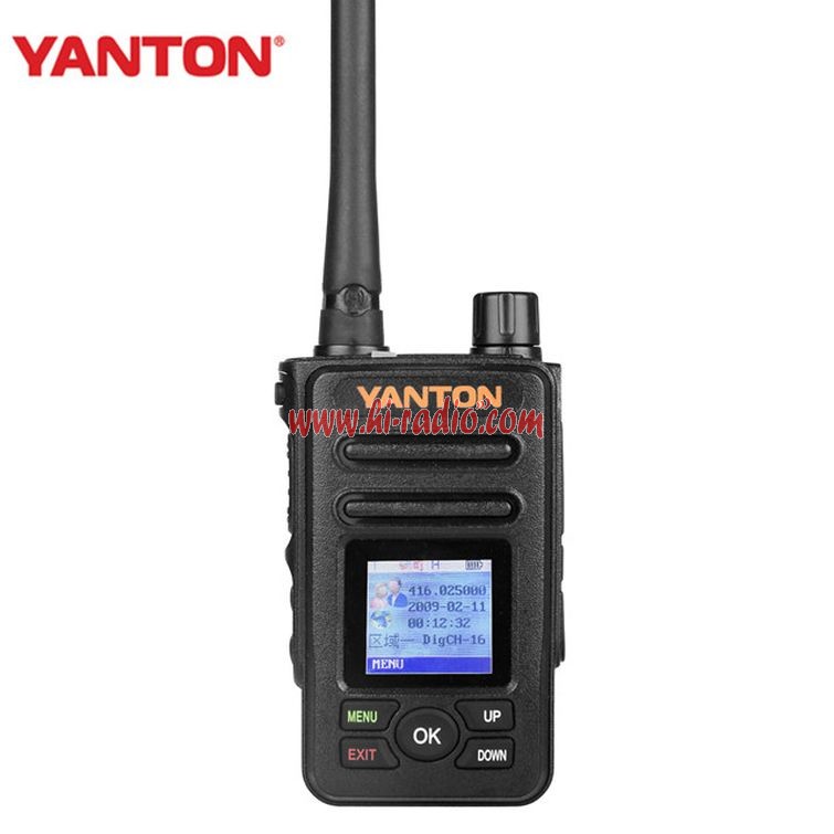 YANTON DM-830 DMR Digital GPS 1024H 5W 200 km Portable Radio Transceiver