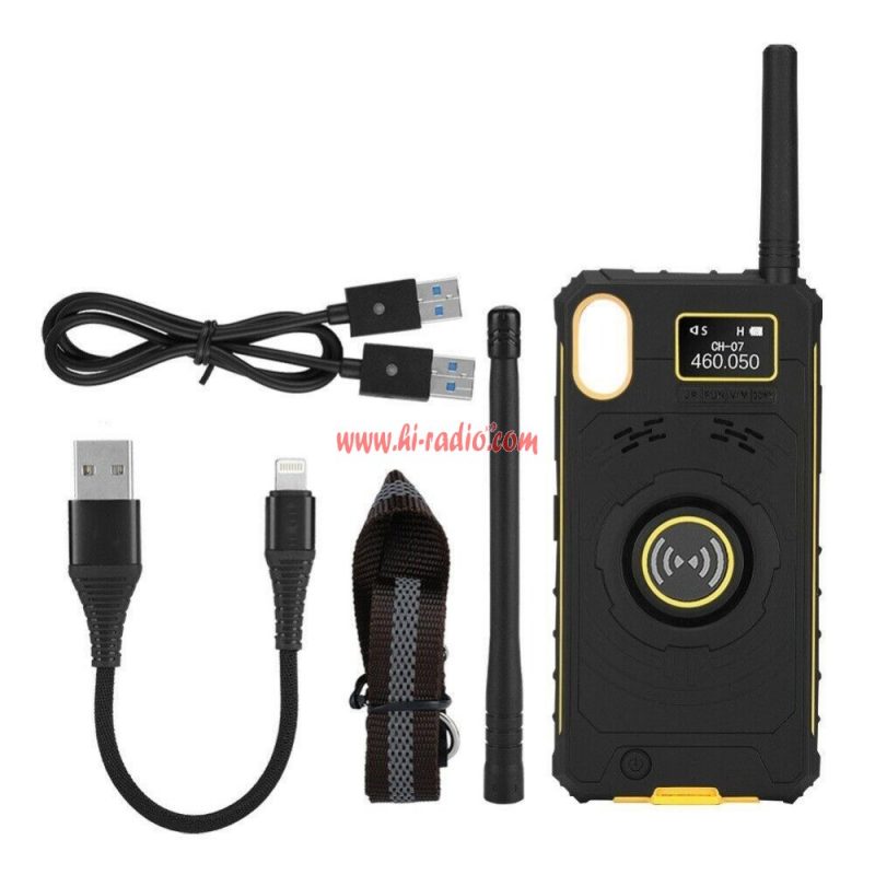 3-in-1 for iPhone Case UHF Interphone Rechargeable Extended Battery Anti-drop - Image 4