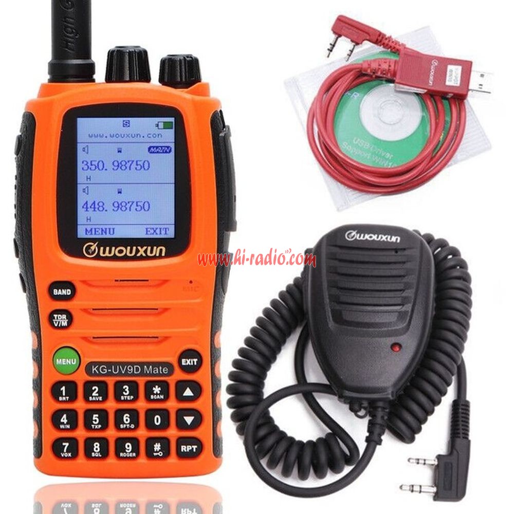 Wouxun KG-UV9D Mate 10W Powerfrul bands Air Band Amateur Walkie Talkie  Upgrade KG-UV9D Plus Walkie-Talkie