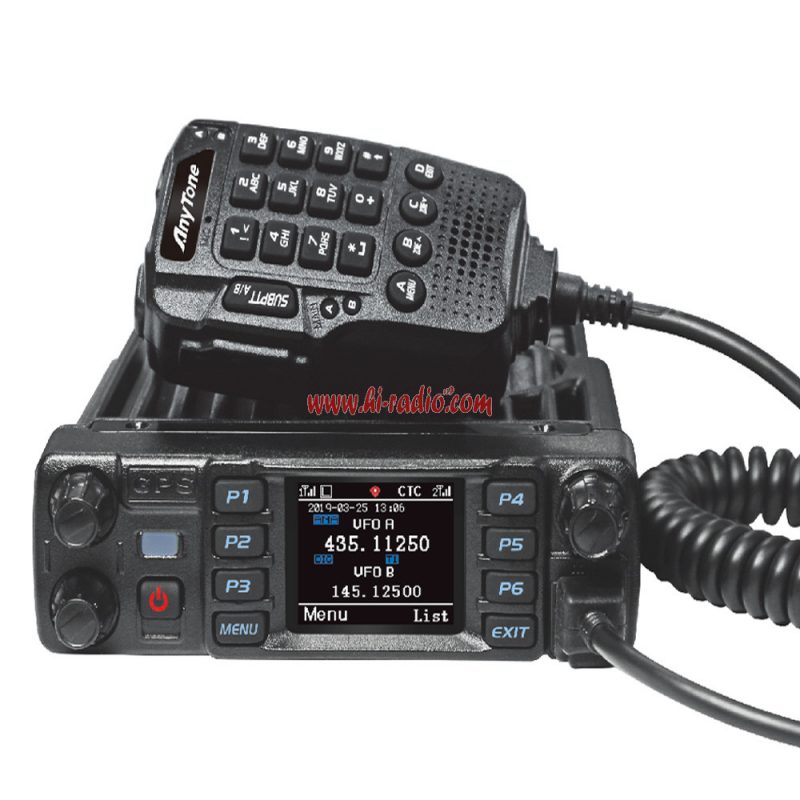 Anytone AT-D578UV Dual Band DMR Mobile Transceiver