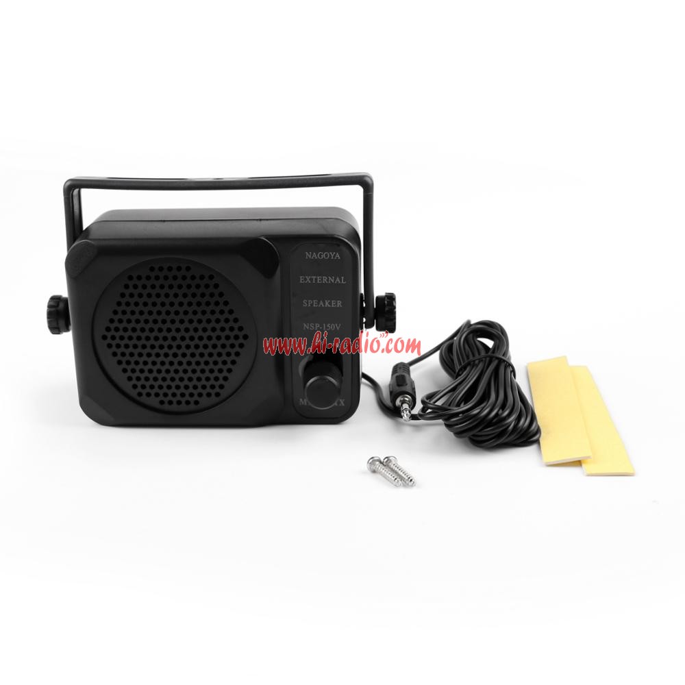 Mini External Speaker NSP‑150V 2‑Way Radio CB HF VHF UHF Transceiver Car Accessory Qiilu Car Radio External Speaker 
