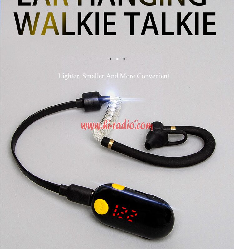 2020 New model Ear Hanging Two way Radio