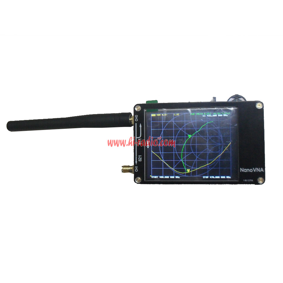 NanoVNA Vector Network Analyzer 50KHz-900MHz HF VHF UHF Antenna Analyzer T3F7 
