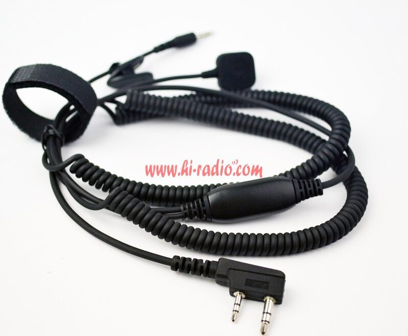 K Port Connecting Cable for Vimoto helmet headset and two way radio
