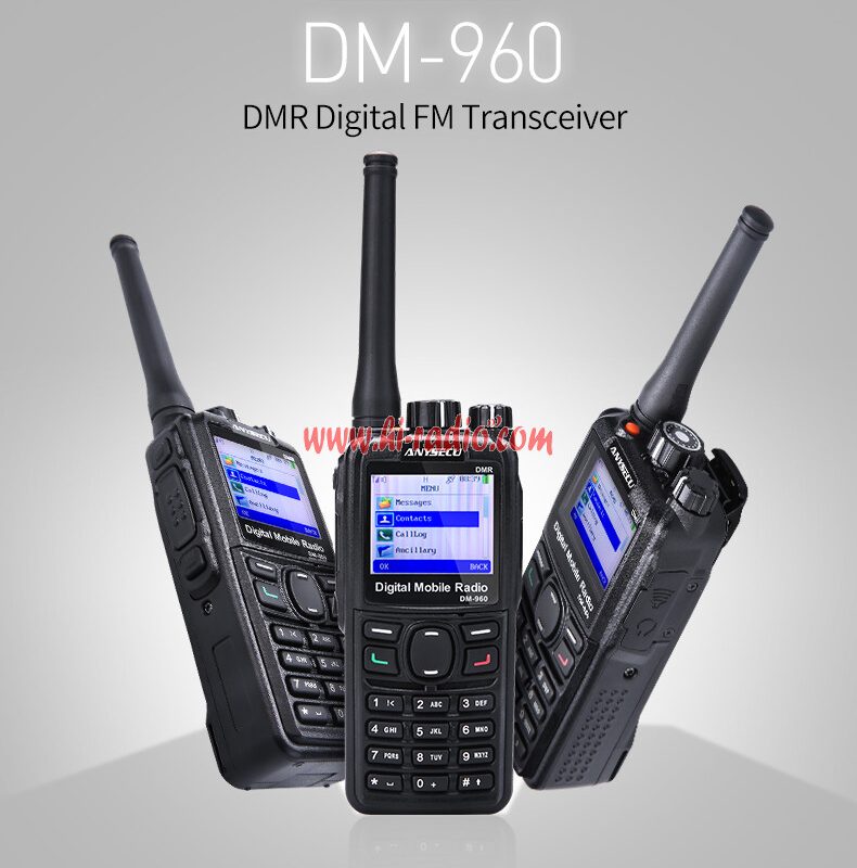 Anysecu DM-960 DMR Digital FM Transceiver Free Shipping