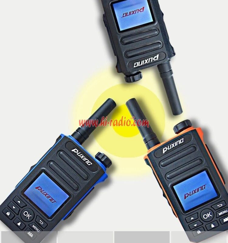 Puxing G21 4G Android Mobile Phone FM Transmitter Walkie Talkie GPS IP Radio