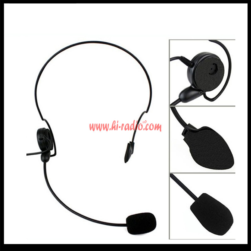 5X Motorcycle Helmet Finger PTT Headset Microphone for ICOM IC-F21 Two way Radio 