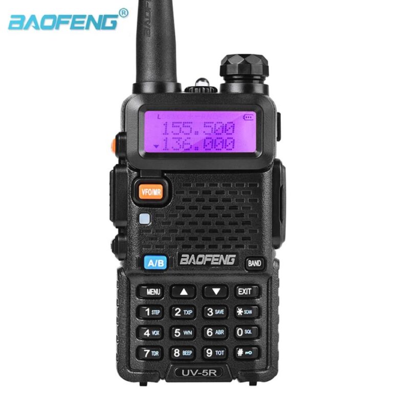 Baofeng UV-5R Dual Band 220-260MHz VHF 136-174MHz Walkie Talkie