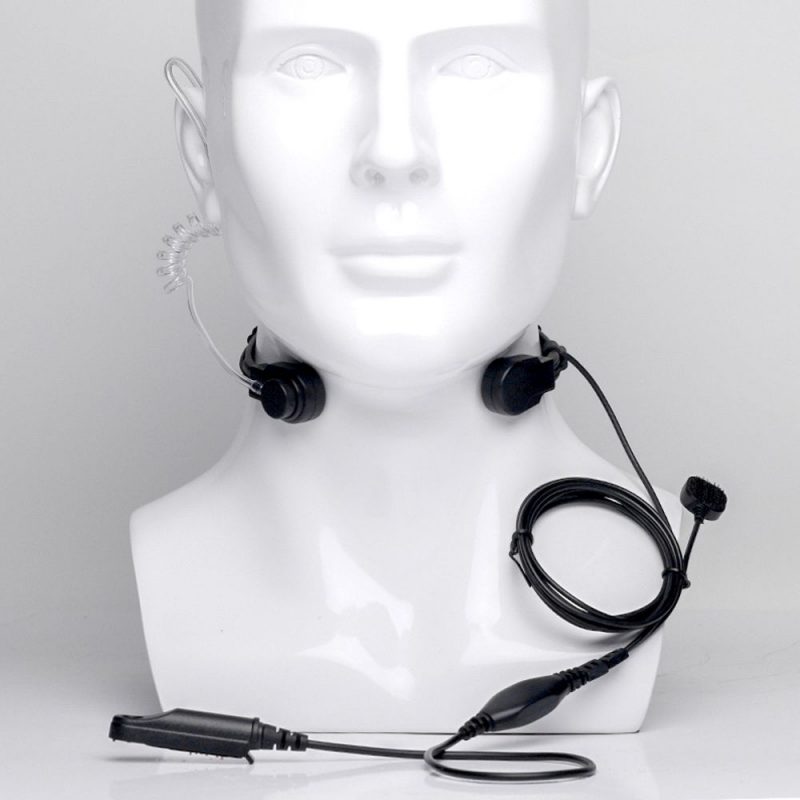 Baofeng Throat Vibration Microphone Headset for UV-9R BF-A58 BF-9700 Waterproof Radio - Image 2