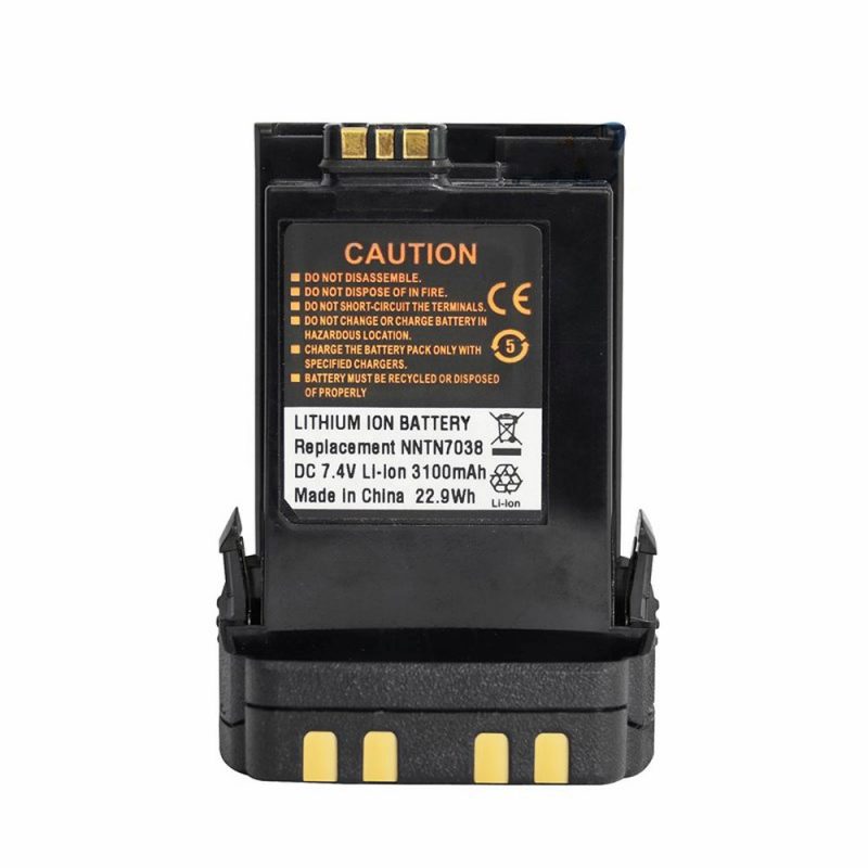 Walkie Talkie NNTN7038 3100mAh Li-ion Battery For APX6000 APX7000 APX8000 SRX2200 Portable Radio - Image 2