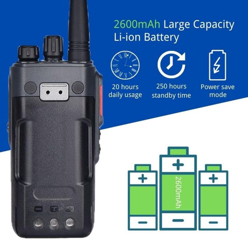 Talinfone M23 Plus 10W Walkie Talkie Long Range IP68 Waterproof Two-Way Radio - Image 3