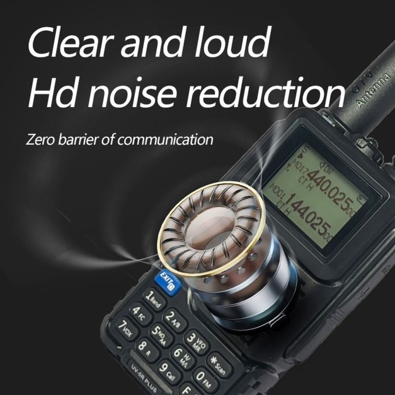 Quansheng UV5R Plus Walkie Talkie UHF VHF DTMF FM Scrambler NOAA Air