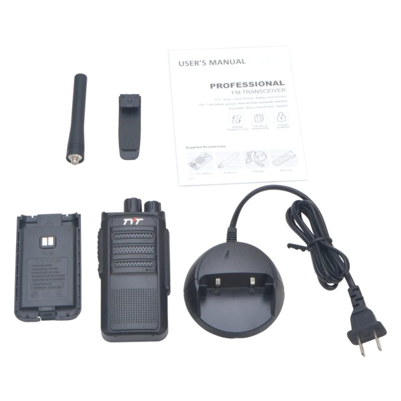2Pcs/Lot TYT-88S UHF 400-470MHz 2W 16 Memory Channels VOX Scrambler Portable Talkie Walkie with One-Key Frequency Copy - Image 5