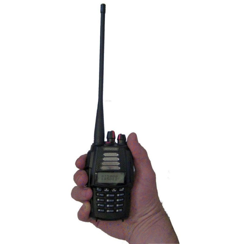 Kenwood UVF-1 Turbo Walkie Talkie Dual Band UHF VHF Two Way Radio - Image 2