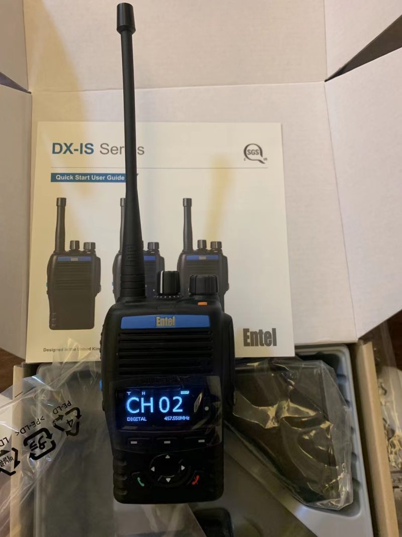 ENTEL DX585M-IS UHF 450-470MHz DMR Explosion-proof  Marine Walkie Talkie Waterproof Digital Radio  - Image 2