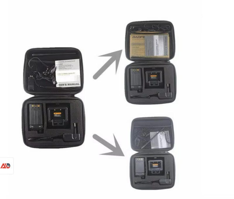Carrying Case Bag for Baofeng UV-5R 5RA 5RB 5RC 5RD 5RE+ 6R Ham Two Way Radio Foam Pad Accessory - Image 2
