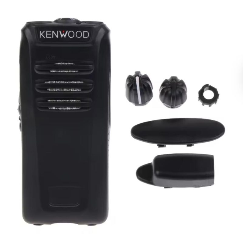 Front Panel Cover Shell + Compatible Keyboard Refurb Kit for Kenwood NX340 NX240 Walkie-talkie Radio Accessories