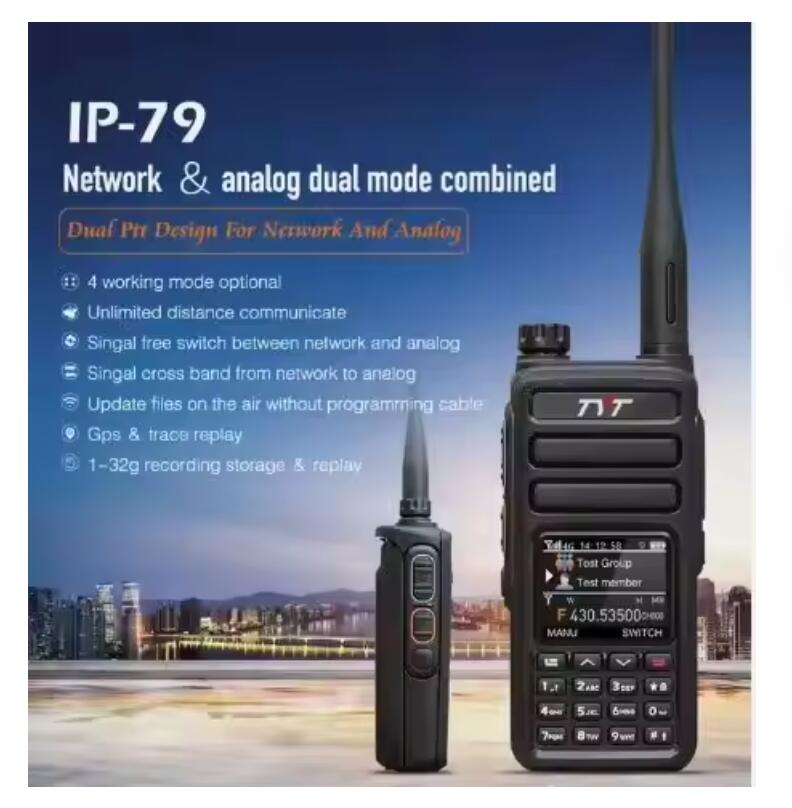 TYTERA POC+ analog dual mode cross mode TYT IP-79 poc radio 4G network ...