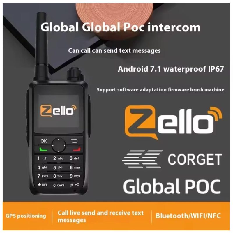 Cheap Zello Walkie Talkie POC Network Radio Waterproof Ip67 Wifi BlueTooth GPS Long Range Two Way Radio Worldwide Talking