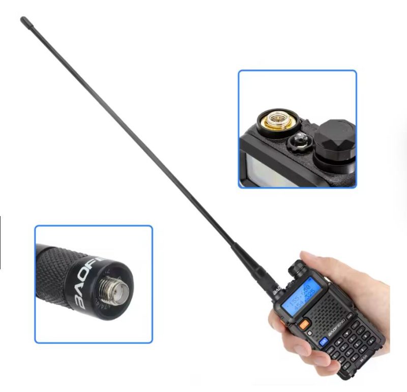 Walkie Talkie BF 771 PRO Dual Band Antenna SMA-Female High Gain Antenna for Baofeng UV-5R UV 21 PRO V2 5RH Quansheng UV K6 K5(8) Radios - Image 4
