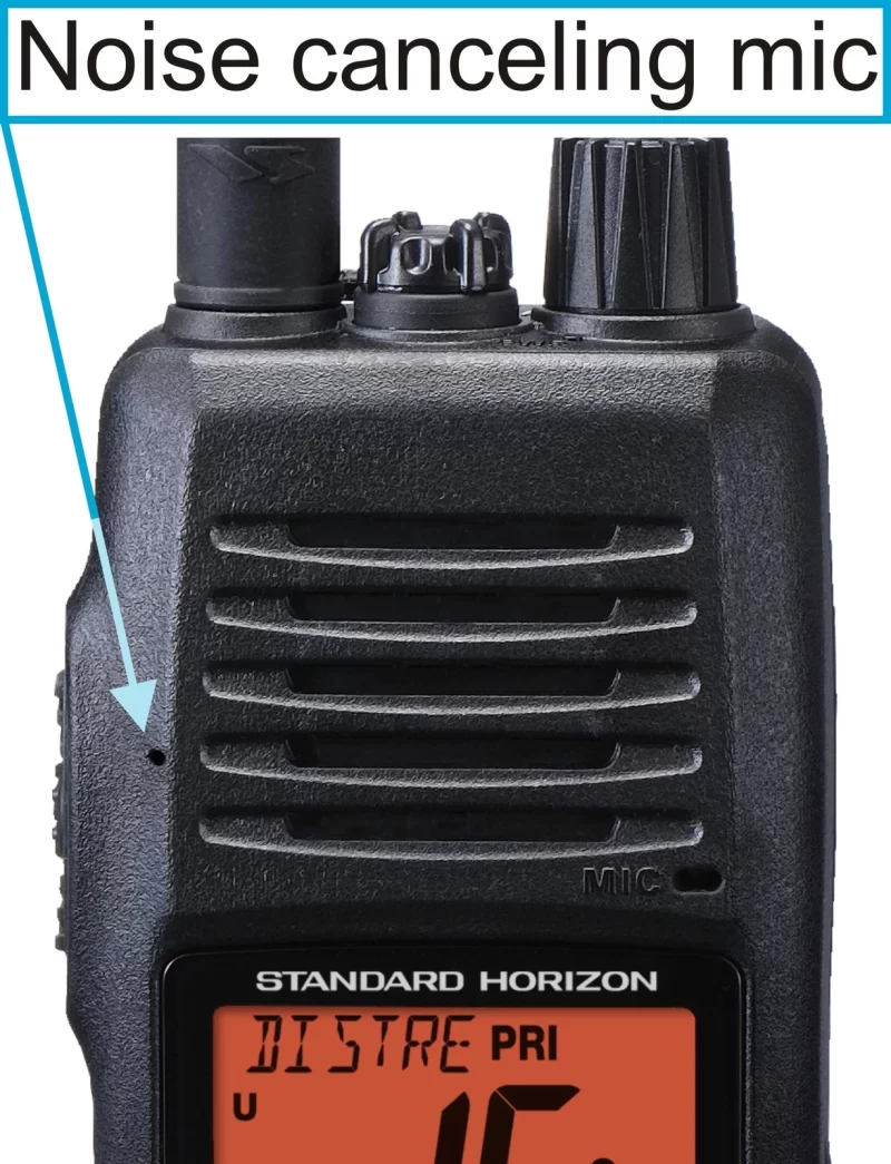 Standard Horizon Submersible Portable Marine VHF Radio Waterproof Intrinsically Safe w/NOAA HX400IS - Image 3