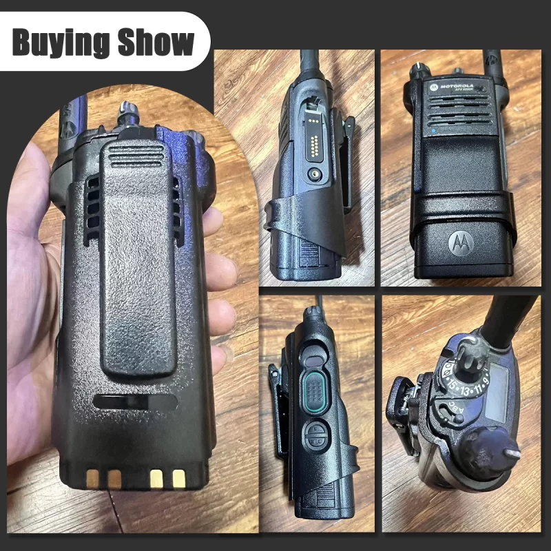 Walkie Talkie Clip Holster Carry Case Fit Motorola APX6000 APX8000 PMLN5709 PMLN5709A Holder Case Belt Clip Ham Two Way Radio - Image 5