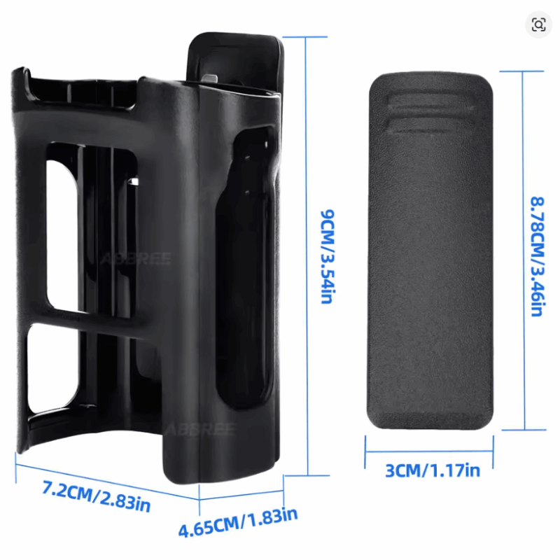 Baofeng UV-32 Walkie Talkie Belt Clip Carry Holster Case For UV32 DM-32 DM32 Two Way Ham Radio Accessories For Outdoor - Image 3