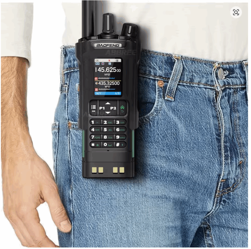 Baofeng UV-32 Walkie Talkie Belt Clip Carry Holster Case For UV32 DM-32 DM32 Two Way Ham Radio Accessories For Outdoor - Image 6