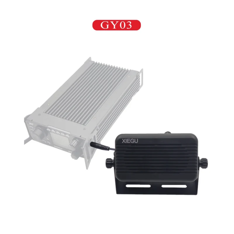 3.5mm XIEGU GY03 External Speaker For XIEGU X6100 G1M Walkie Talkie HF Radio TYT TH-9800 QYT KT-8900