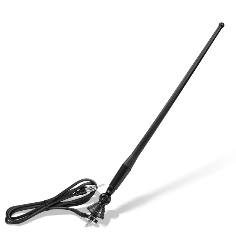 Eightwood Marine Boat Radio Antenna Rubber Duck Flexible Mastfits for Radio Stereos on Boat Car Yacht Sailboat RV Motorhome